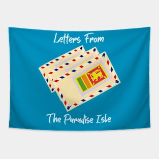 Letters From The Paradise Isle Tapestry