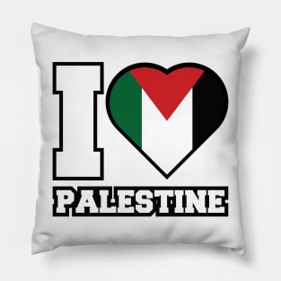 I Love Palestine Pillow