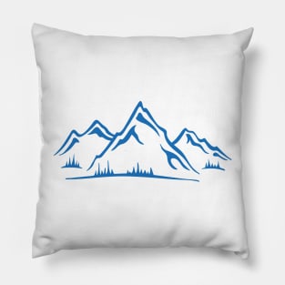 Mountain Pillow