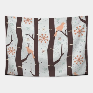 Winter Forest Tapestry