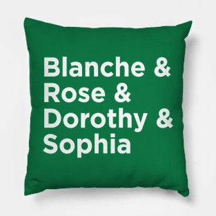 Golden Girls Fans Forever Pillow