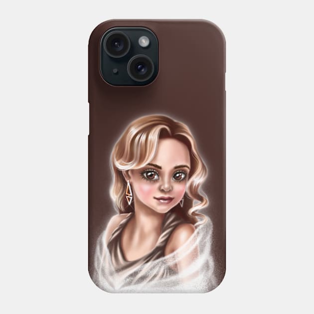 Girl Phone Case by Yulia Gert