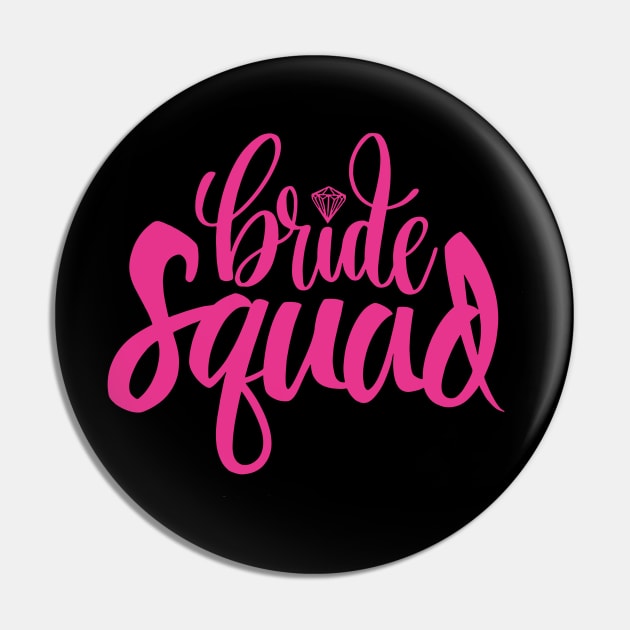 Bride Squad Pin by restaurantmar
