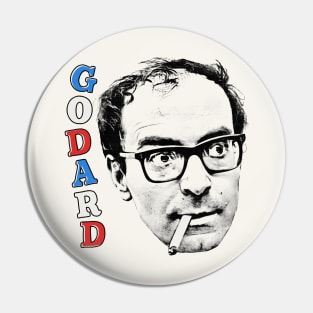 Jean-Luc Godard -- Fan Artwork Pin