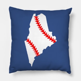 MAINE BASEBALL STATE Pillow