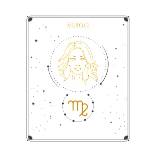 Virgo | Astrology Zodiac Sign Design T-Shirt