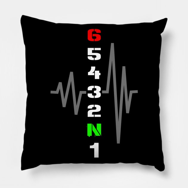 1N23456 Pillow by Brutusals.Design