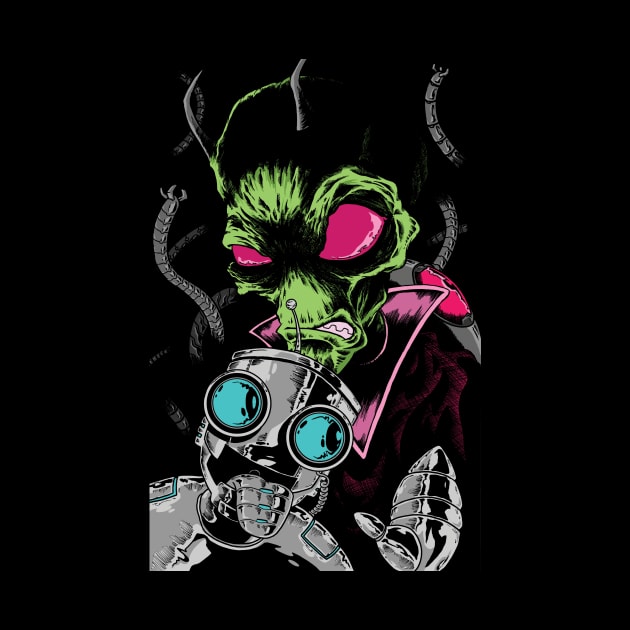 doom Doom DOOM invader zim gir by JonathanGrimmArt