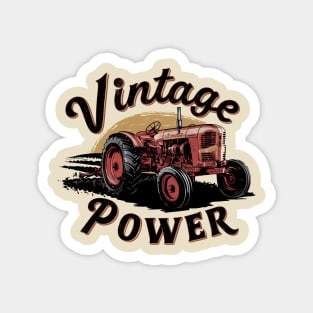 Old Tractor Magnet