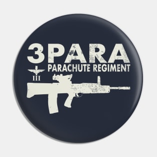 3 Para Parachute Regiment (distressed) Pin