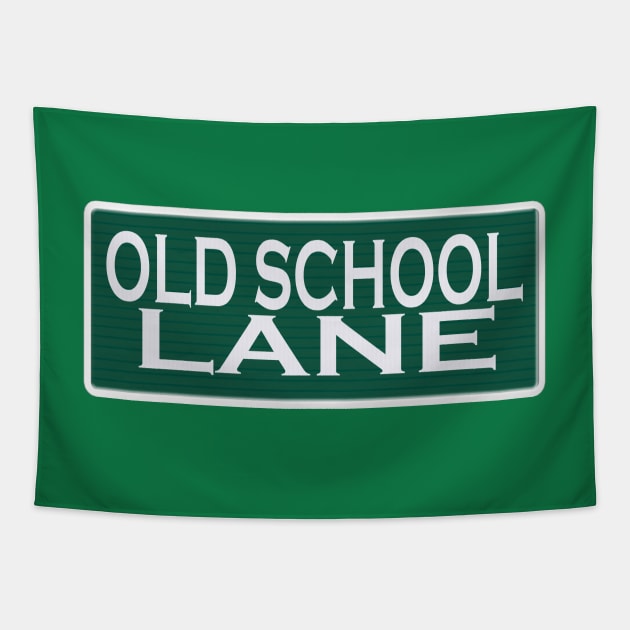 Old School Lane Tapestry by manic_expression