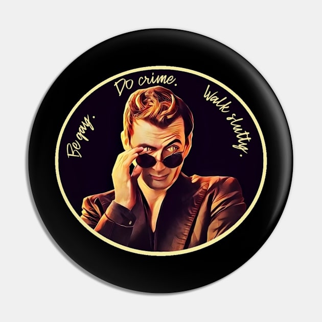 Crowley fanart Pin by TheisDeschain