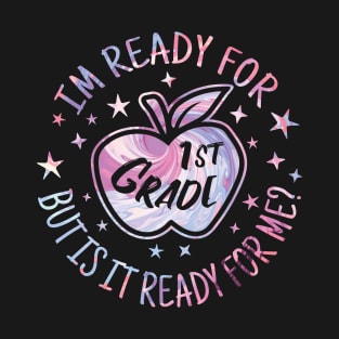 First Grade Ready: Bright Apple T-Shirt