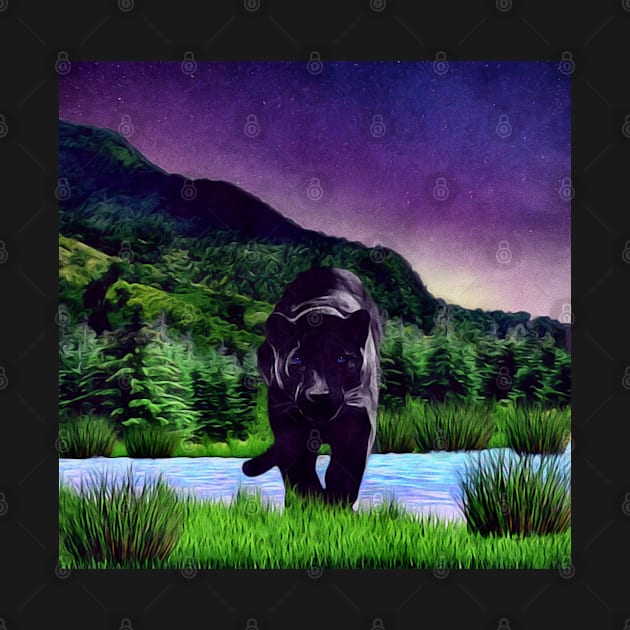 Black Panther by KC Morcom aka KCM Gems n Bling aka KCM Inspirations