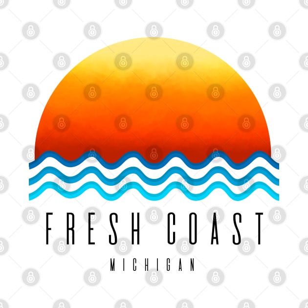 Fresh Coast Sunset by Megan Noble