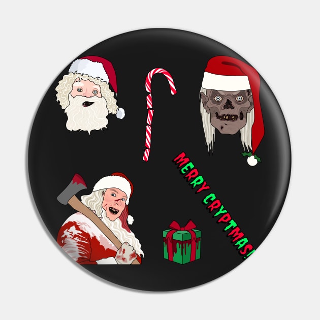 Tales From The Crypt | Cryptmas sticker set Pin by Jakmalone