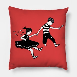 Let's Run Away Together Pillow