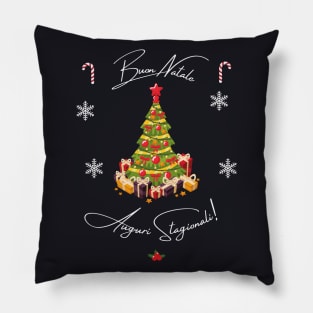 Buon Natale Version 2 Pillow