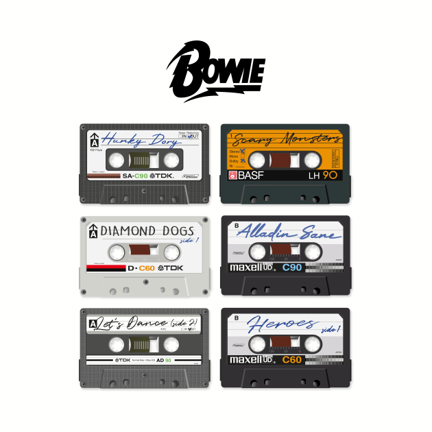 Home Taping David Bowie by TShirtGuy2267