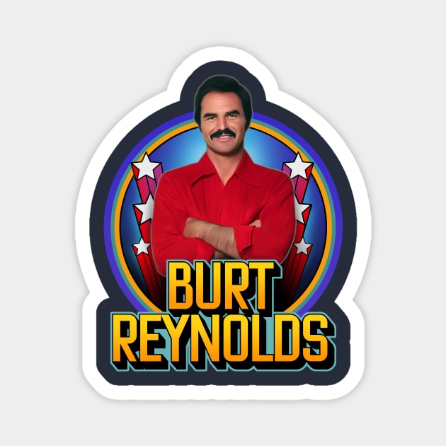 Burt Reynolds Magnet by Trazzo