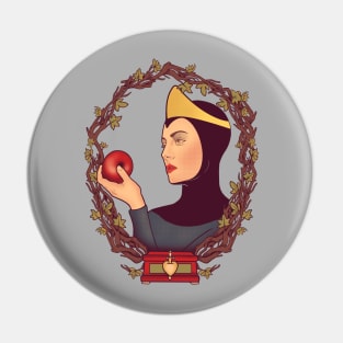 THE APPLE QUEEN color version nature witchcraft witch Pin