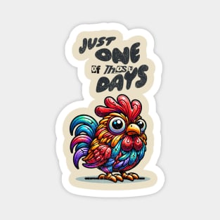 Funny Chicken Magnet