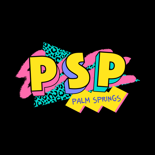 Retro 90s Palm Springs PSP / Rad Memphis Style / 90s Vibes by Now Boarding
