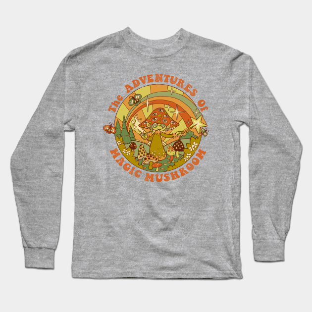 Magic Mushroom Camiseta Manga Larga Teepublic Mx Their penises then have yuri sex. teepublic