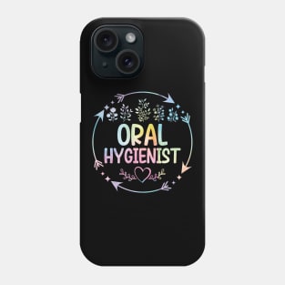 Oral Hygienist cute floral watercolor Phone Case