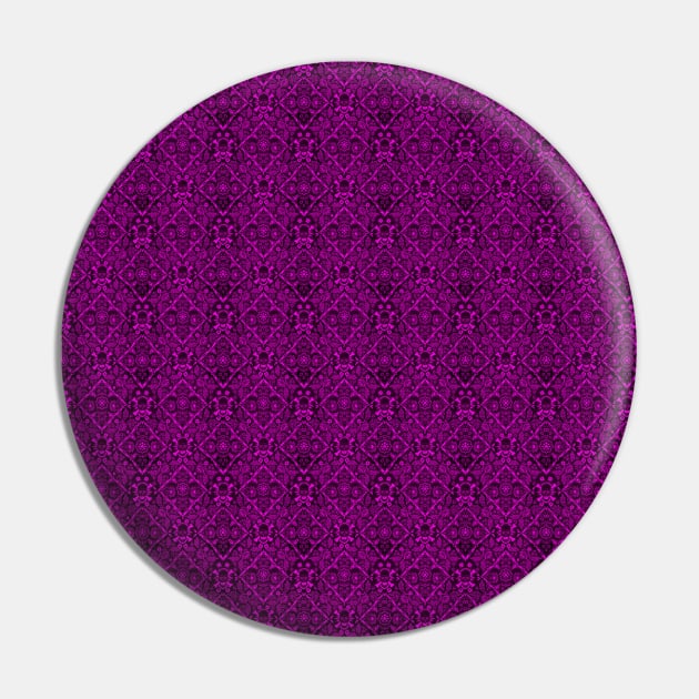 Skull and Crossbones Neck Gator Purple Crossbones Pattern Pin by DANPUBLIC