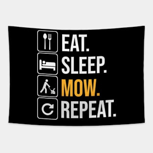 Mow and Repeat Tapestry