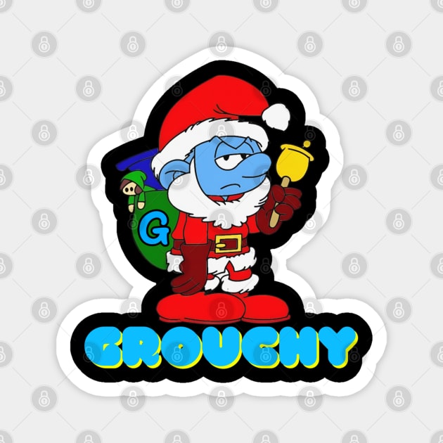Grouchy t-shirt Magnet by Hitamshop