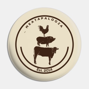 Meatapalooza Pin