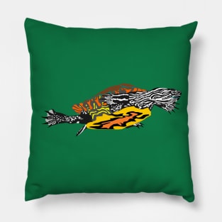 Painted Turtle Pillow