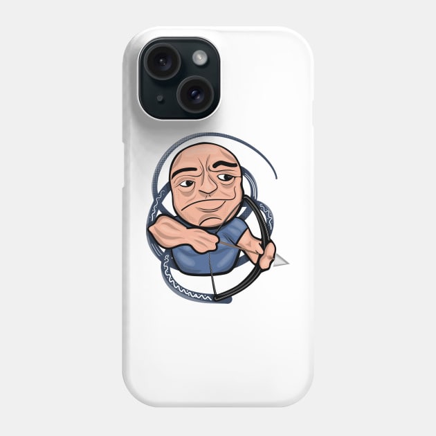 Joe Rogan The Bowhunter Phone Case by Ina