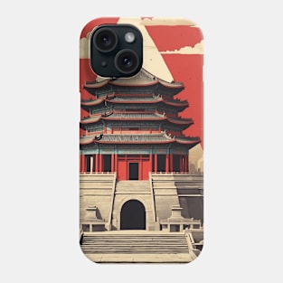 The Mausoleum of Light China Vintage Poster Tourism Phone Case