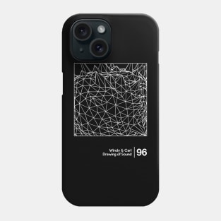 Drawing of Sound - Minimal Style Illustration Artwork Phone Case