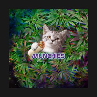 420 Munchies Cat T-Shirt