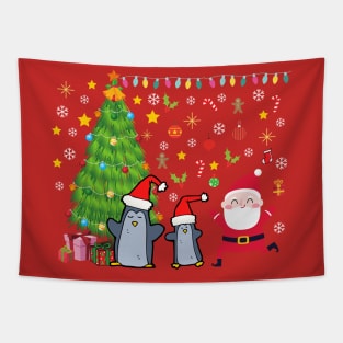 Merry Christmas Face Mask, Christmas Face Mask For Kids. Tapestry