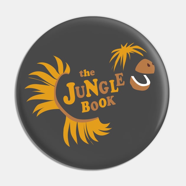 The Jungle Book - Alternative Movie Poster Pin by MoviePosterBoy