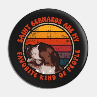 Saint Bernards are my favorite kind of people Pin