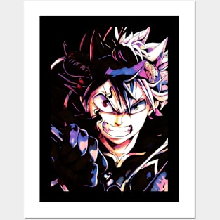 MY Art Asta X Yuno Digital Anime Character Artwork Colorful Wall