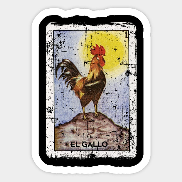 El Gallo Shirt El Gallo Tshirt Loteria Card T-shirt Loteria -  Israel