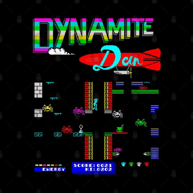 Mod.8 Arcade Dynamite Dan Video Game by parashop