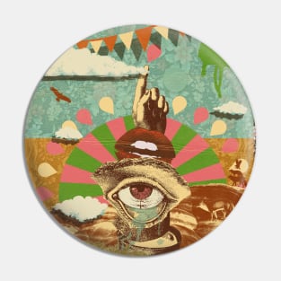 AFTERNOON PSYCHEDELIA Pin