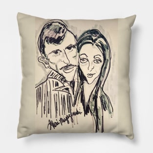 The Munsters Lily Munster Herman Munster Pillow