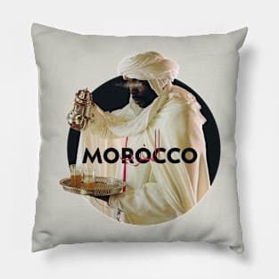 ATAY - moroccan sahara tea guy , cool tradition tea , gift for your tea lover friend Pillow