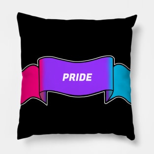 androgynous pride banner Pillow