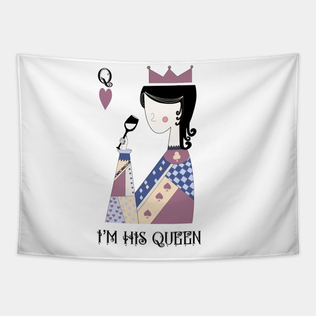 I’m his Queen Tapestry by BAB