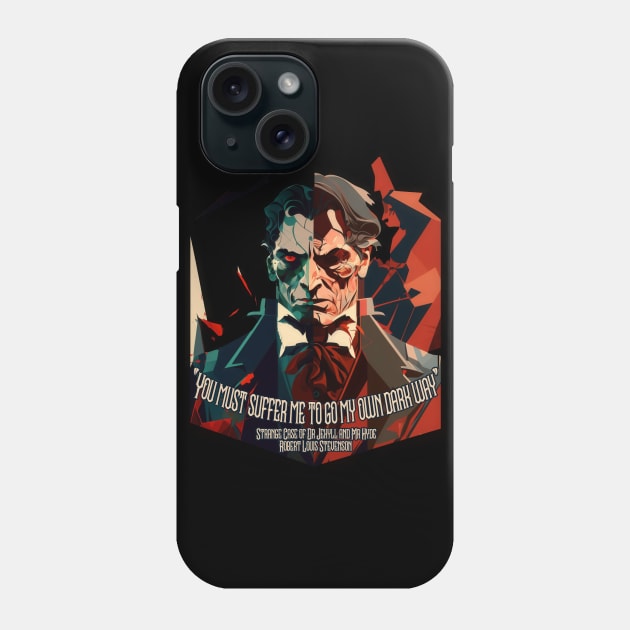 Jekyll & Hyde - Gothic Literature Phone Case by Hiraeth Tees